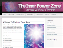 Tablet Screenshot of innerpowerzone.com